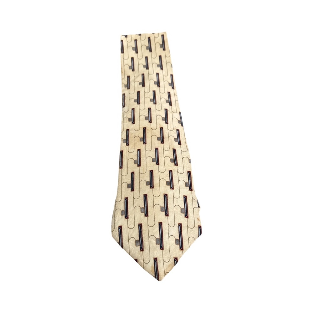 The Bill Blass Black Label silk tie